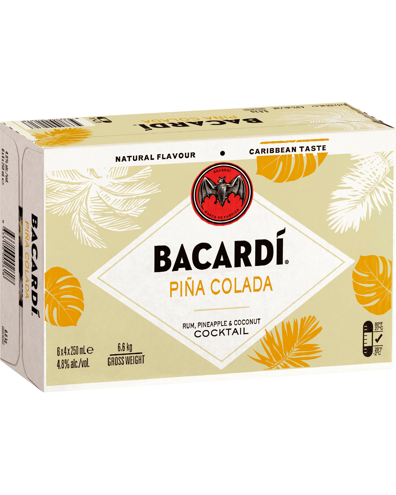 Buy Bacardi Pina Colada Cans 250ml Online (Lowest Price Guarantee