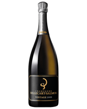  Billecart-salmon Champagne<br>Vintage 2009 1.5l  1.5L Billecart Salmon is one of the most renowned champagne houses. The dedication to detail and quality sets this producer apart. The blend of 40% Pinot Noir, 33% Chardonnay and 27% Pinot Meunier is aged on lees for an impressive nine years and finished with a dosage of 2g per L, offering an extra dry finish.