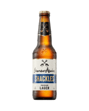 James Squire Broken Shackles<br>Lager 330ml Bottle... 330ML A crisp lager that exhibits a balance of subtle herbaceous hop notes with a refreshingly clean finish. Brewed using pale and munich malts combined with noble Hallertau Mittelfruh hops, this brew is a quality quencher.