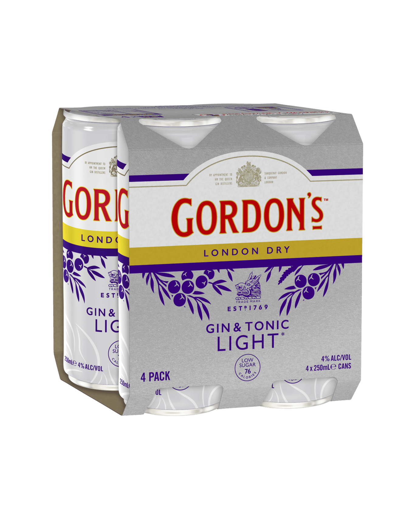 Buy Gordons Gin & Tonic Light Can 250ml Online (Lowest Price Guarantee) Best Deals + Sameday