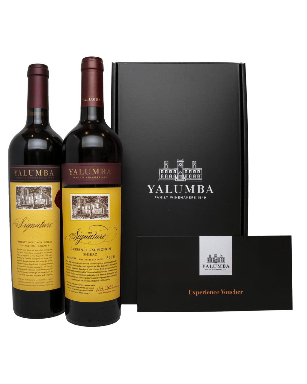 Buy Yalumba The Signature Museum Twin Pack 2014 & 2018 (+ Wine