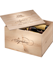  Yalumba The Signature 2018<br>Collectors Edition... 750mL An impressive star of the 2018 vintage. Medium deep, dense, red in colour. Cool, fresh aromas of perfumed mints, blueberry, small red berries and red spicy cedar notes. Some leafy aromatics appear as the wine opens up over time. A refined and complex palate that is delightfully fresh with seamlessly integrated oak. Generous red berry fruit is wrapped in finely honed tannins. A medium to full bodied wine with a long, flowing tannin profile. A very refined Signature.