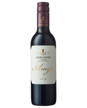  Moss Wood Amys Cabernet<br>Blend 375ml  375mL A wine that is vibrant and approachable at a young age and we recommend early consumption to enjoy these characteristics. However, if you’re so inclined, it will develop with age and will build increased complexity over 10 years.