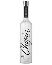  Chopin Potato Vodka 700ml  700ML It takes over six months and 40 potatoes to make a bottle of Chopin Potato Vodka. The potatoes are grown without any chemical inputs on Chopin’s estate and within a 30-kilometre radius of the distillery in Krzesk, on the eastern lowlands of Poland, then harvested in season. Chopin processes and ferments all the potatoes onsite, then uses a 19th century copper column still, for a methodical quadruple distillation. The distillate then mellows in large barrels before bottling. The farm-to-bottle pr