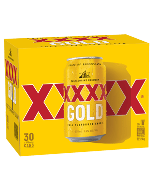 Buy Xxxx Gold Cans 30 Block 375ml Dan Murphy S - 