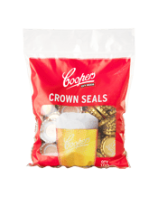 Coopers Crown Seals 100 Pack<br> Pack of 100 Crown Seals for capping glass bottles.