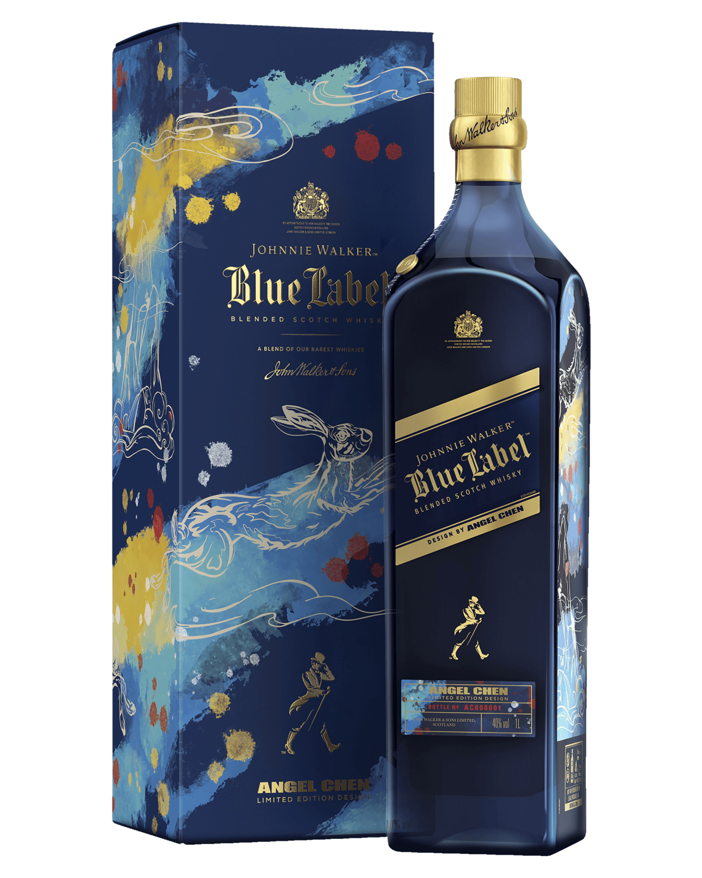 Buy Johnnie Walker Blue Label Limited Edition Lunar New Year Design 750ml Online (Low Prices