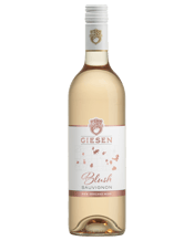  Giesen Blush Sauvignon Blanc<br> 750mL Inspired by our popular Marlborough Sauvignon Blanc, we’ve created this luscious, inviting Blush Sauvignon. Treat your senses with the aroma of bramble and blueberry, wrapped up in passionfruit and a refreshing citrus twist. From the first sip enjoy a burst of mouth-watering sweet fruit offset by characteristic Sauvignon Blanc flavour with a crisp, dry finish.