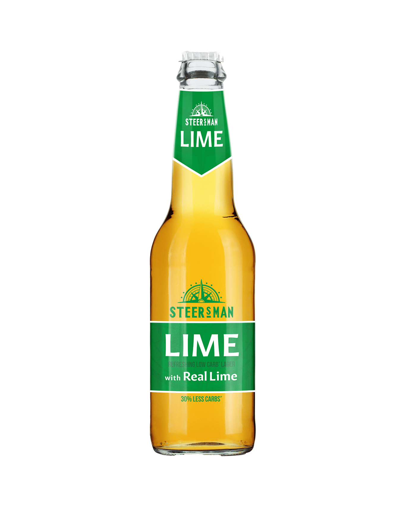 Buy Steersman Lime Lager Bottles 330ml Online @Lowest Price