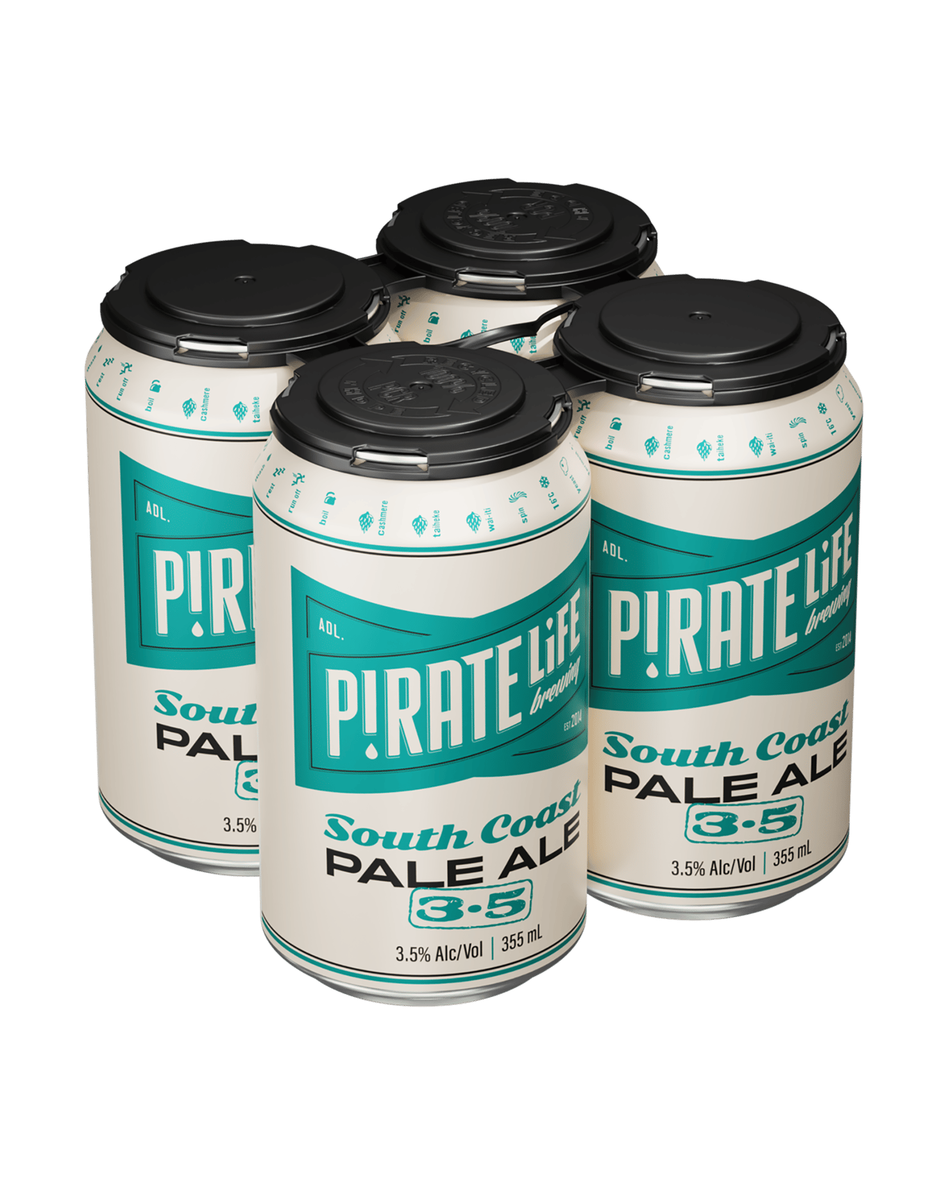 Buy Pirate Life South Coast Pale Ale 3.5 Cans 355ml Online (Lowest