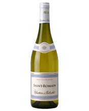  Chartron & Trébuchet Saint<br>Romain  750ML Founded in 1984 in Puligny-Montrachet, Chartron et Trébuchet is historically located in the golden triangle of the Côte de Beaune. In turn, Saint Romain is located in the heart of the Côte de Beaune, just next to the village of Meursault. This part of Burgundy is the home of the Chardonnay grape, which develops its most perfect expression on the clay and limestone soils found here. The wine boasts a clear light golden color with greenish highlights. Its richly aromatic nose has a nice Burgundian