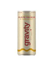  Gravity Seltzer Co. Blood<br>Orange &... 330ML This is our citrus superstar. The bold and zesty blood orange is perfectly complemented by the tropical sweetness of passionfruit, creating a perfectly balanced and tantalising flavour.