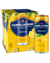  Sanpellegrino Nat Limonata<br>330ml  1320ML Limonata - Sanpellegrino Limonata is the authentic, all-natural lemon drink from Italy A true blend of Italian skill and creativity, and a perennial favourite since 1960, it is made from 100% natural ingredients with the juice of carefully selected Sicilian lemons. Open the can and its bold personality is immediately apparent thanks to the intense bouquet of lemon zest and freshly squeezed juice that fills the air. Refreshingly dry with a bright lemon flavour, delicate citrus notes linger on the