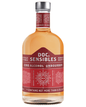  Doc Sensibles Unbourbon<br>500ml  500ML Have no fear, Doc. Sensibles is here with beautifully crafted zero alcohol spirits ready to be enjoyed amongst friends, at a moment's notice. A moment on the hard stuff without giving up on the good stuff. Welcome to splendiferous enjoyment in every splash courtesy of our zero alcohol and elixirs. Bourbon and Cola or a Bourbon Sour, however you like to drink your Bourbon now you can, without the guilt. Be free to express your love of Bourbon with this Zero Alcohol take on an American favourite.<