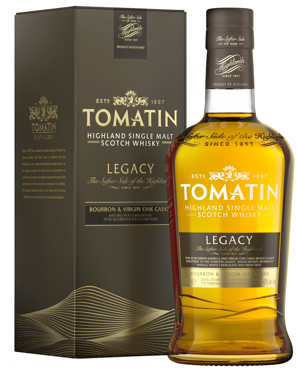 Buy Tomatin Legacy Single Malt Whisky 700ml Online (Lowest Price