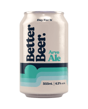 Better Beer Arvo Ale Cans<br>355ml 355ML Arvo Ale's our refreshing, ultra low carb Pacific Ale - it's a little bit crafty but without the bloating or the hefty price tag.