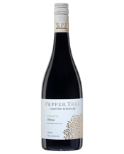  Pepper Tree Venator Shiraz  750ML Medium bodied with bright red fruit, savoury spice and violet notes.  This fruit is balanced with fine layered tannins. A wine for great texture and elegance.