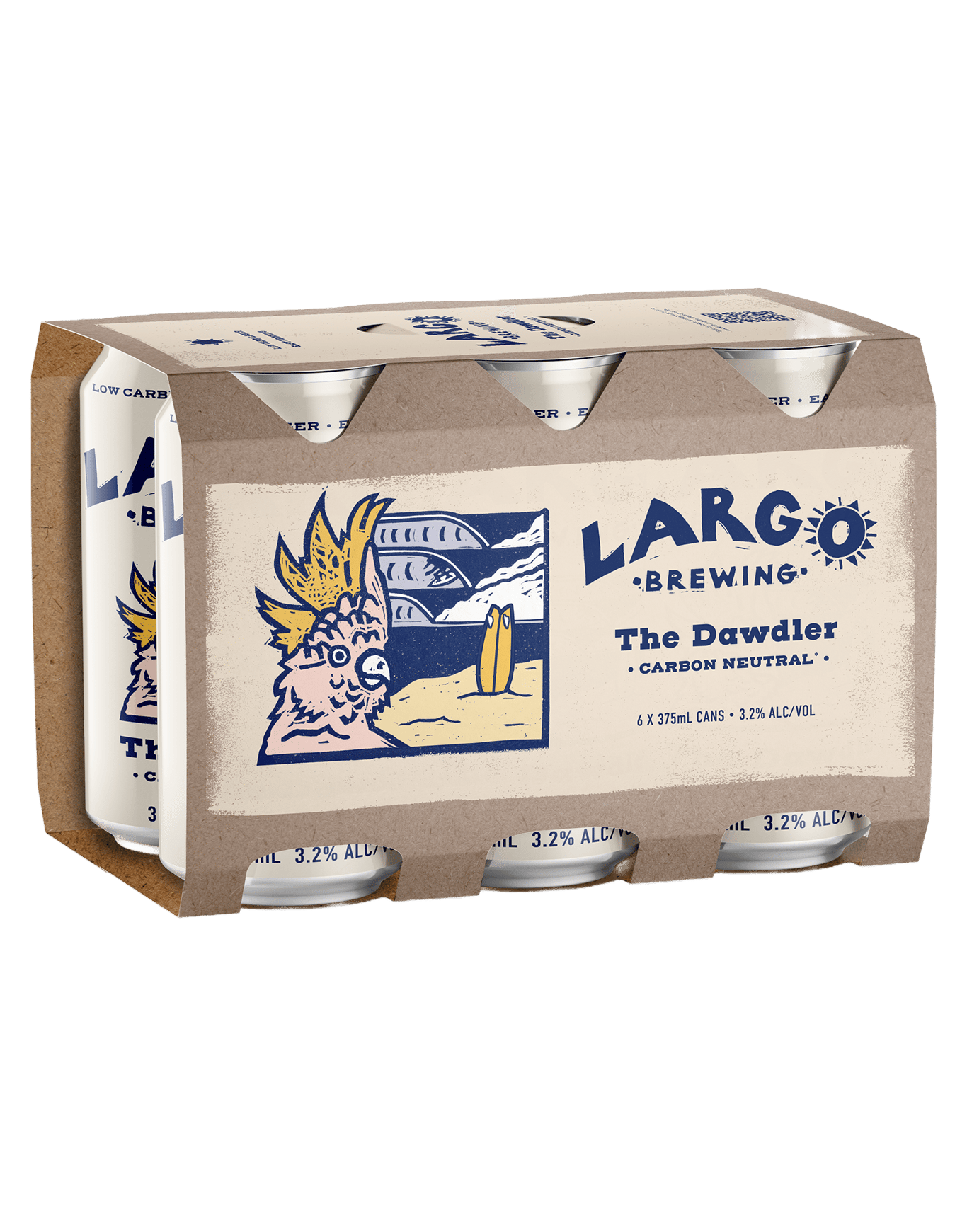 Buy Largo The Dawdler Low Carb Lager Cans 375ml Online @Lowest Price