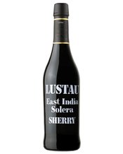  Lustau East India Solera<br>500ml  500ML Each wine (Oloroso and Pedro Ximénez) is matured, separately in its own solera for 12 years. Once blended together, the resulting sherry is returned to a 45-cask solera for a further 3 years aging. Its aging process recreates that of the wines which crossed the oceans in the 17th century voyages. Dark mahogany in color with green-amber edge. It offers vibrant notes of maple syrup, brown sugar, shoe polish, raisin, all very well integrated. On the palate it is smooth and rich at the beginning, fu