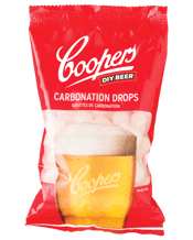 Coopers Carbonation Drops<br>250g 250g Carbonation Drops are a convenient, no mess, no fuss alternative to priming sugar. The dosage required is 1 drop per 345 - 375mL bottle or 2 drops per 740 - 750mL bottle.