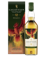  Lagavulin 12 Year Old<br>Special Release... 700ML As our legend goes, one extraordinary day the King of Islay was reborn. A spark of sunlight fell from the sky, andset the land ablaze. When the flames subsided, the scorched earth was veiled in thick smoke. Suddenly, new life rose from the ashes in shimmering feathers of honeyed gold and rich crimson. A regal Phoenix soared above its wings of fire powering the stills of Lagavulin, amplifying its spiced intensity. Lagavulin has long been the home of legends. Its rocky bay was crowned with a castl
