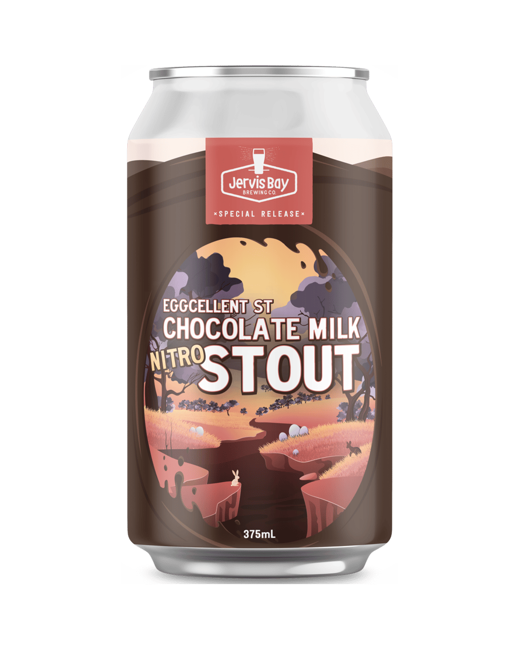 Jervis Bay Brewing Co Eggcellent Chocolate Nitro Stout Cans 375ml ...