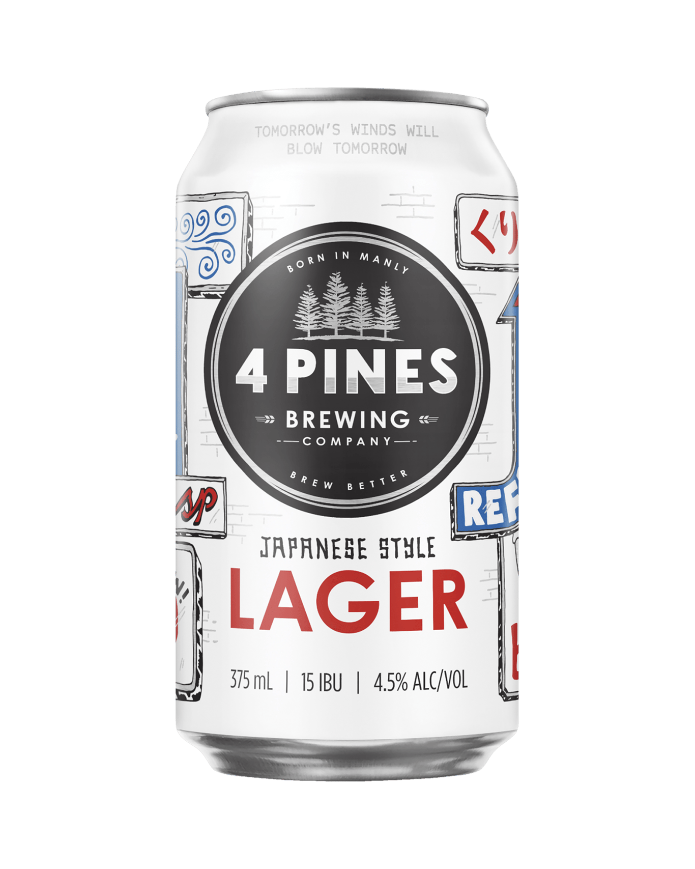 The 4 Pines Japanese-Style Lager from Australia