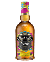  Chivas Regal Extra Blended<br>Scotch Whisky Rum... 700ML Selectively finished in rum casks – Chivas Regal Extra Rum Cask Selection is an extra tropical take on our classic Chivas Regal house style. Adding an extra cask into the whisky-making process adds a vibrant new layer of flavour to our blends. A portion of Chivas Regal Extra Rum Cask Selection is finished in rum casks, resulting in an extra rich blend full of tropical depth. Bringing a touch of that tropical-shore-feeling to Scotch, this blend is ready to change the way you see whisky.