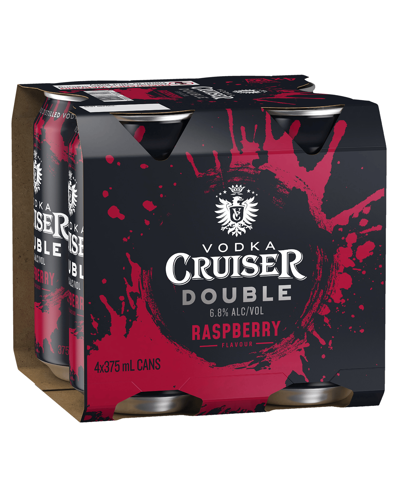 Buy Vodka Cruiser Double Raspberry 6.8 Can 375ml Online (Lowest Price