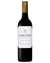  Moss Wood Margaret River<br>Cabernet Sauvignon... 750mL One of Australia's icon wines, this is Cabernet at its very best. This wine is the very definition of power and elegance. Hand crafted by Keith Mugford and his team in the Margaret River, Moss Wood deservedly fits in the Exceptional category of Langton's Classification of Australian Wine.