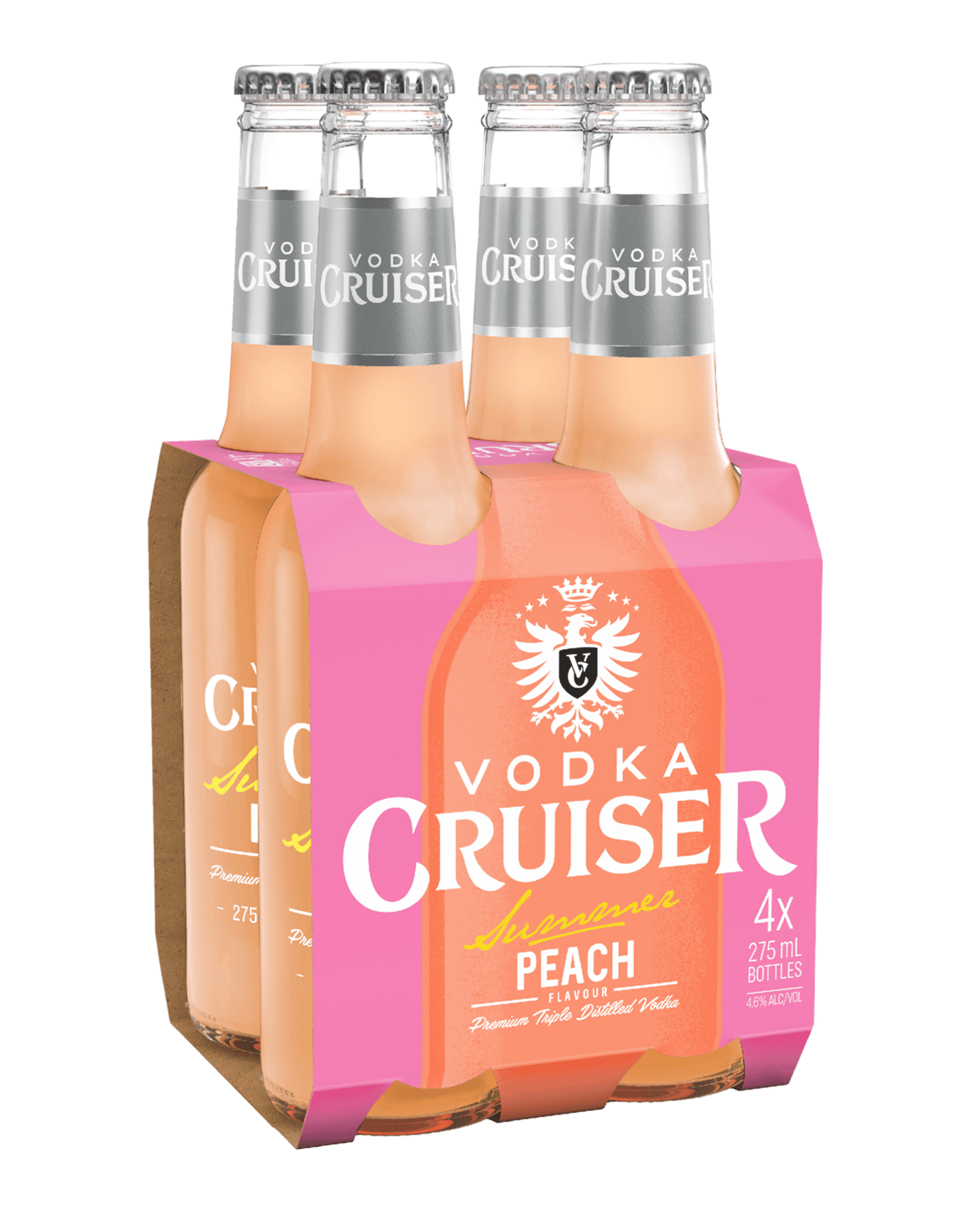 Vodka Cruiser Summer Peach 275ml (Unbeatable Prices) Buy Online Best Deals with Delivery Dan