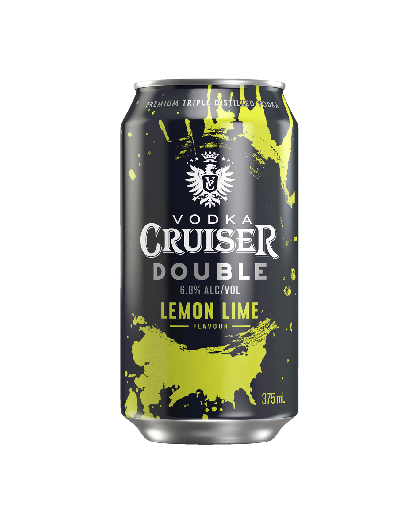 Buy Vodka Cruiser Double Lemon Lime 6.8% 375ml Cans Online @Lowest Price
