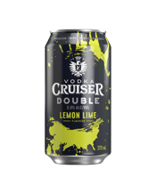 Vodka Cruiser Double Lemon<br>Lime 6.8% Cans... 375ML Vodka Cruiser Double Lemon Lime blends a refreshingly sweet yet punchy mix of premium triple distilled vodka and zesty citrus flavours, perfect for sharing with friends.