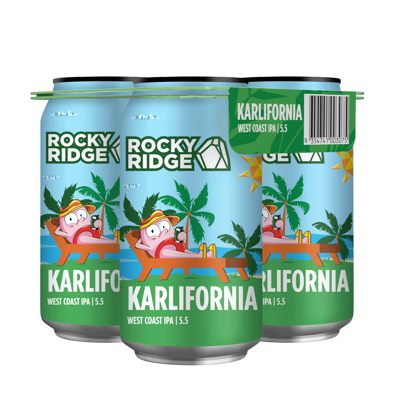 Buy Rocky Ridge Karlifornia West Coast Ipa Can 375ml Online @Lowest Price