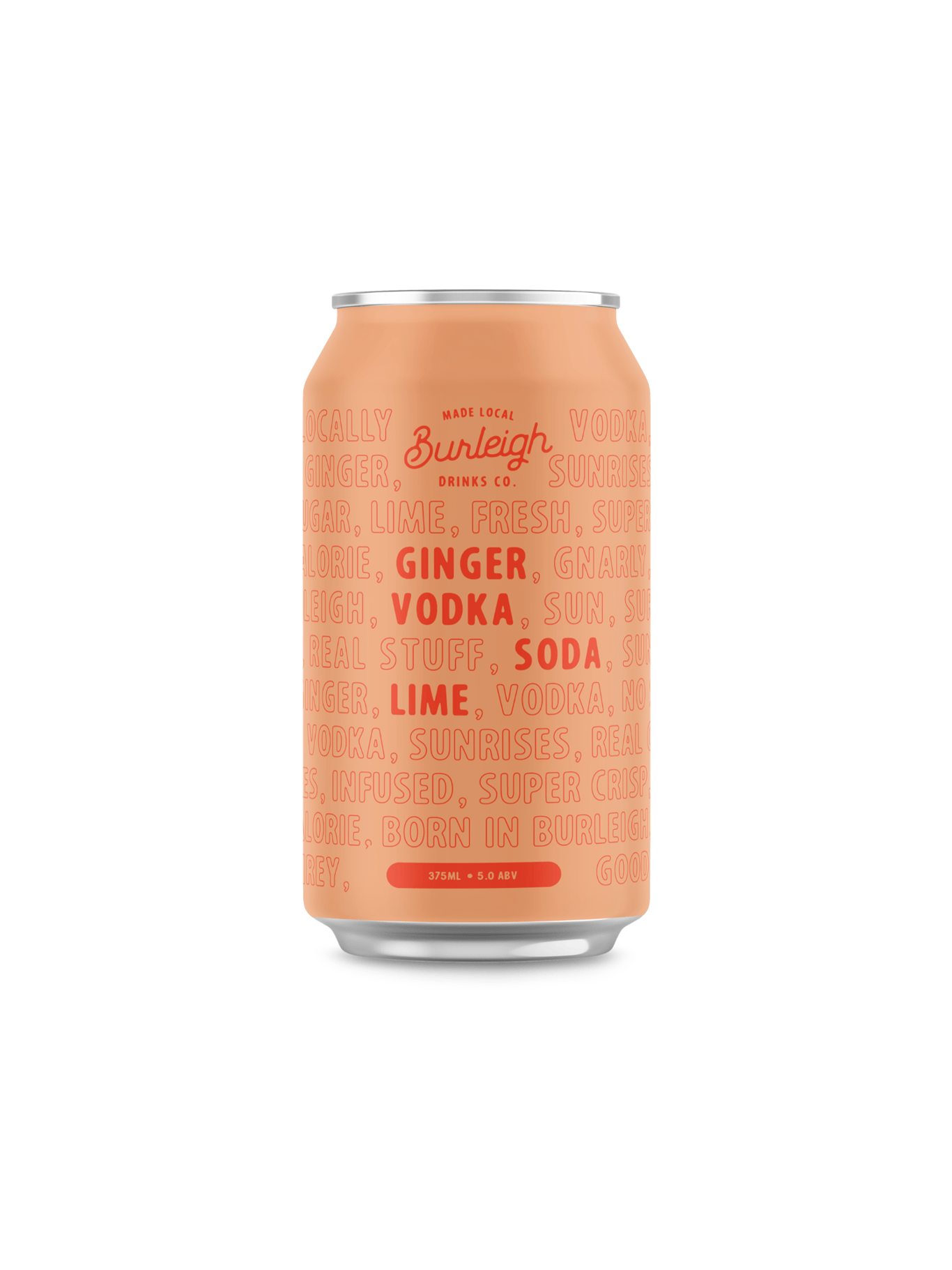 Buy Burleigh Drinks Co Vodka Ginger Lime & Soda Cans 375ml Online ...