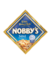  Nobby's Salted Peanuts 170g  170G Enjoy the unbeatable taste and quality of Nobby’s Salted Peanuts Nuts. Gently salted with a delicious crunch, perfect snack to nibble on.