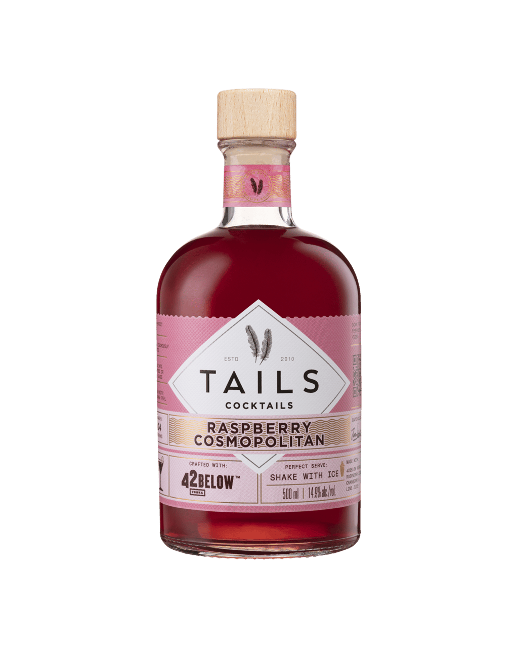 Tails Cocktails Raspbery Cosmopolitan 500ml (Unbeatable Prices): Buy Online  @Best Deals with Delivery - Dan Murphy's