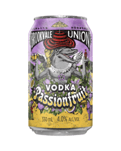 Brookvale Union Vodka<br>Passionfruit Can... 330ML Your new old favourite classic Aussie refreshment, Brookvale Union Vodka Passionfruit Can! It's a full-flavoured, thirst quencher made with real passionfruit.