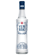  Yeni Raki 700ml  700mL Turkey's world famous +national drink+ takes you by surprise at first but makes you want to go back for more of its amazing anise flavour. Great to serve with aperitifs at the start of a dinner party.