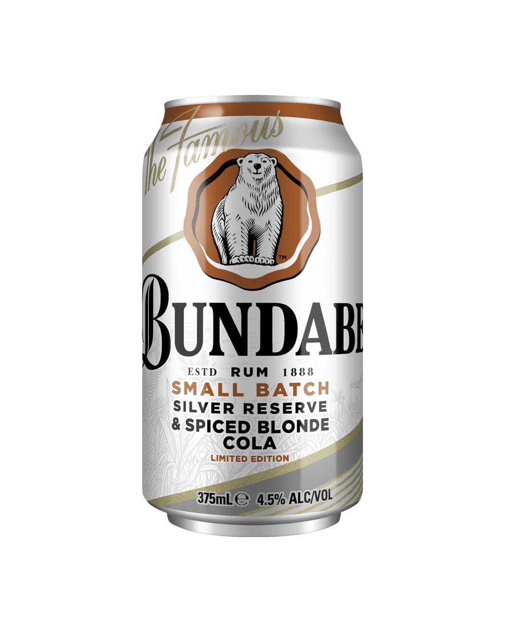 Buy Bundaberg Small Batch Silver Reserve & Spiced Blonde Cola Can 375ml