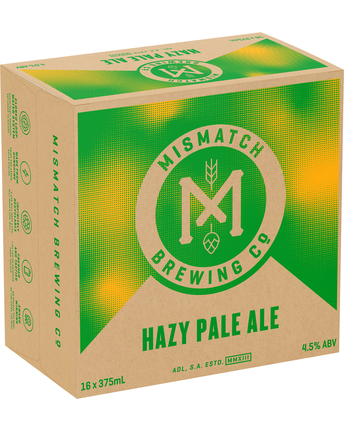 Buy Mismatch Brewing Co Hazy Pale Ale 375ml Cans Online (Lowest Price