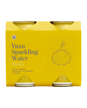  Strangelove Yuzu Sparkling<br>Water Can 330ml  1320ML Delicate yuzu juice infused to crisp Australian sparkling water. A citrus that tastes like its actually trying to do something differently. Drink as it is or use as a zero-sugar mixer with premium white spirits for a DIY seltzer situation.