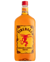  Fireball Cinnamon Flavoured<br>Whisky 1.14l  1.14L Lovers of all things hot and spicy are going to be clamouring to get their hands on Fireball Cinnamon Whisky. With a recent history that began in Canada in the min-80s, cinnamon infused spicy whisky's were the perfect tonic for the icy cold winters. With a strong cinnamon taste that is best served in a shot, Fireball Whisky is both hot and cold, smooth yet with a bite and sweet but spicy. Note: this bottle is made from PET material not glass.