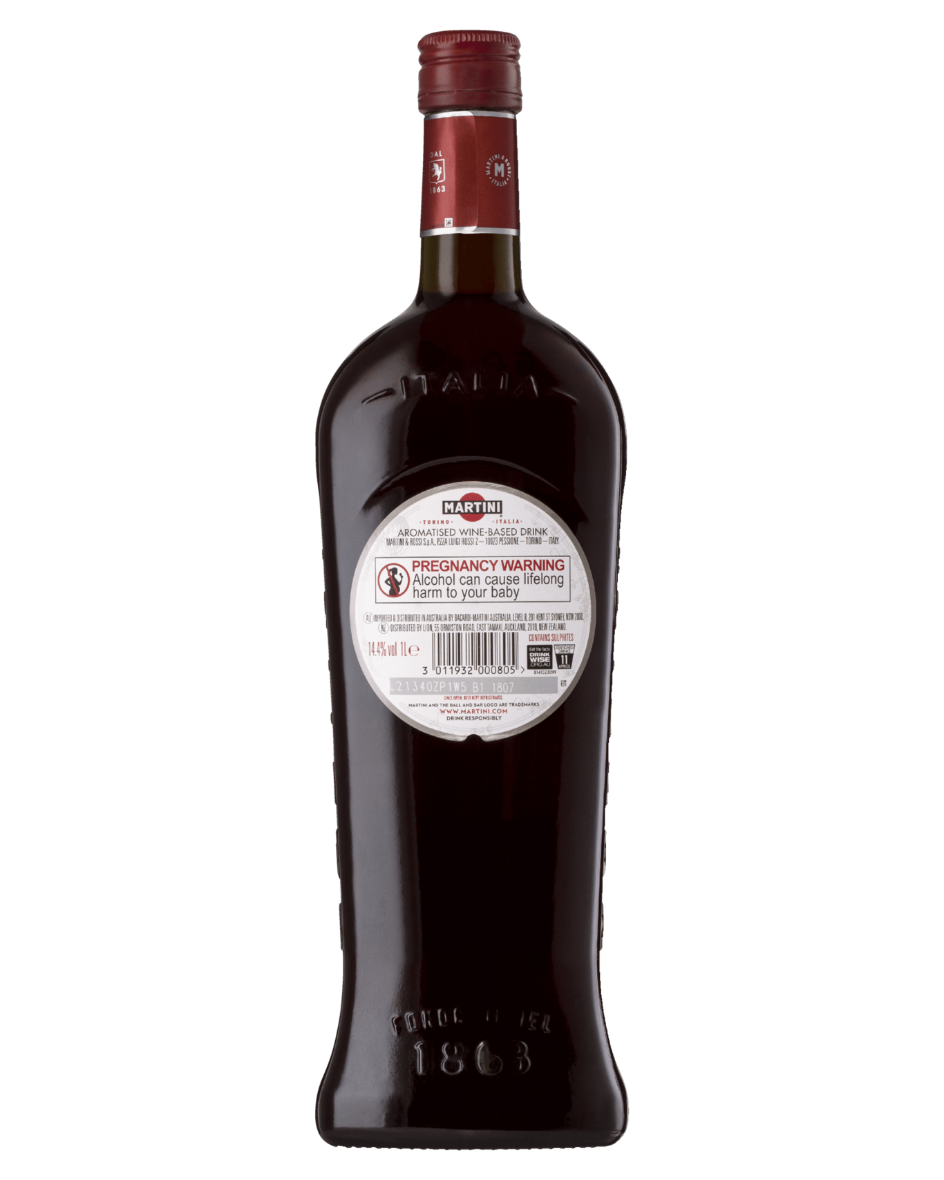 Buy Martini Rosso 1l Online (Low Prices) from Dan Murphy's