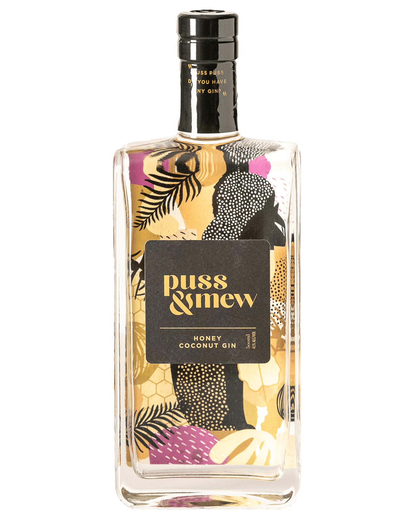 Buy Puss And Mew Honey Coconut Gin 500ml Online @Lowest Price