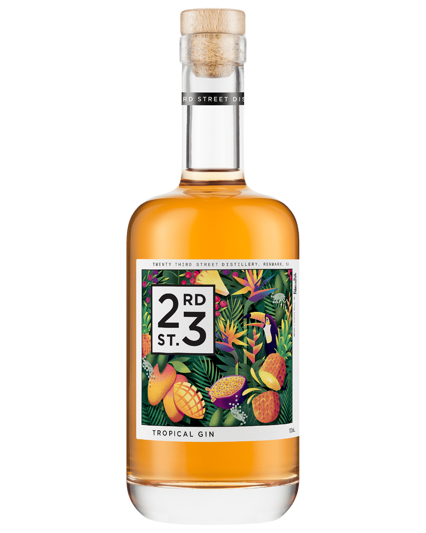 23rd Street Tropical Gin is a new release from the SA distillery