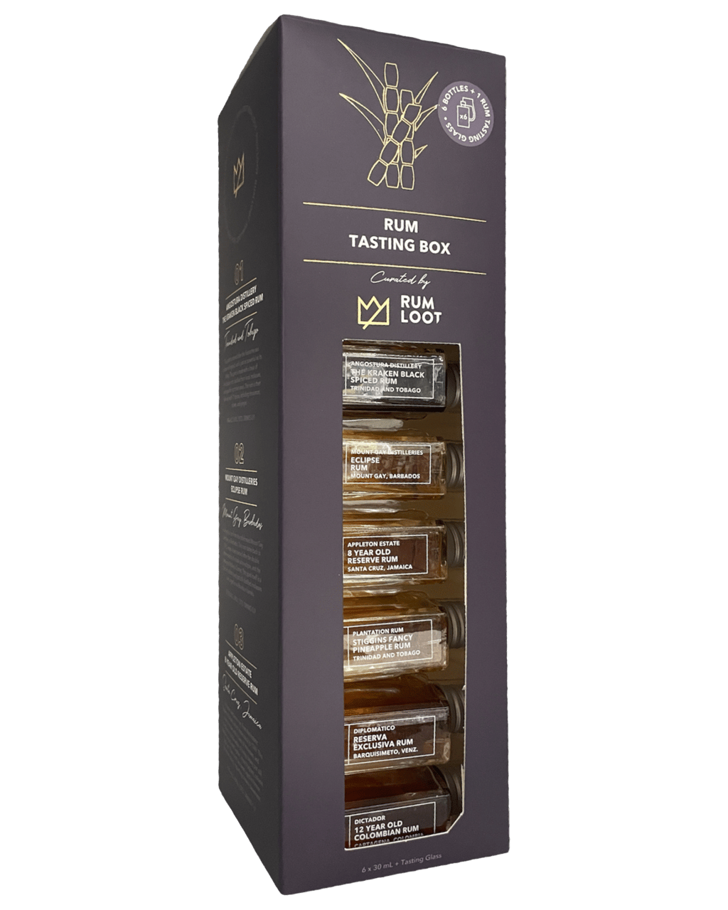 Buy wholesale Rum Initiation Tasting Box - 6 x 40 ml Tasting