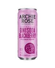 Gin & Blackberry Soda with Lemon Myrtle Cans 330mL