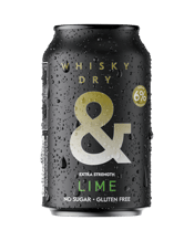  Ampersand Whisky & Dry Lime<br>Extra Strength... 330ML The classic Australian favourite, Whisky & Dry, now offers a refreshing twist with a hint of lime