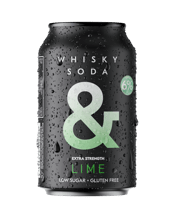  Ampersand Whisky & Soda Lime<br>Extra Strength... 330ML Our extra strength edition of Whisky & Soda Lime features super smooth Australian whisky paired with soda water & balanced out with a hint of lime. Low sugar, low calorie and gluten free. Easy drinking & big on refreshment.